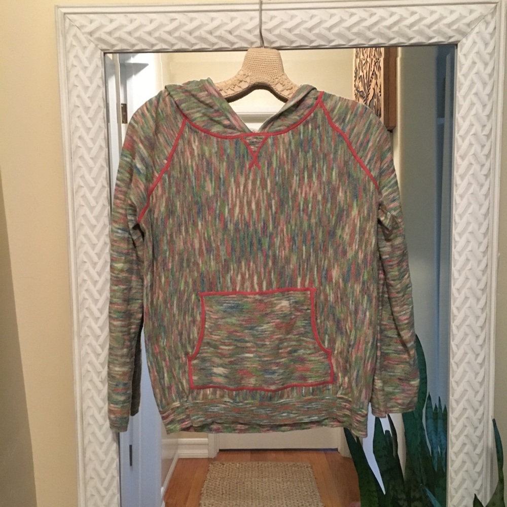 Multicolored Sweater Hoodie size Medium